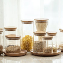 Hot-Selling Borosilicale Glass Food Storage Jar with Sealed Lid